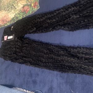 Black Straight Leg Pants